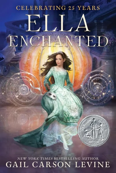Book cover for Ella Enchanted by Gail Carson Levine